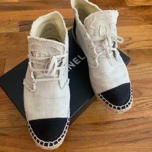 Chanel High Top Espadrilles